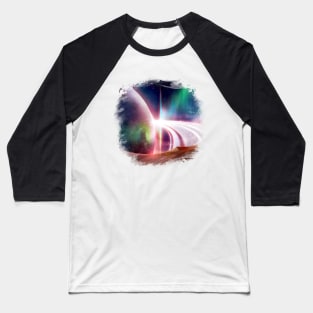 Space Light Baseball T-Shirt